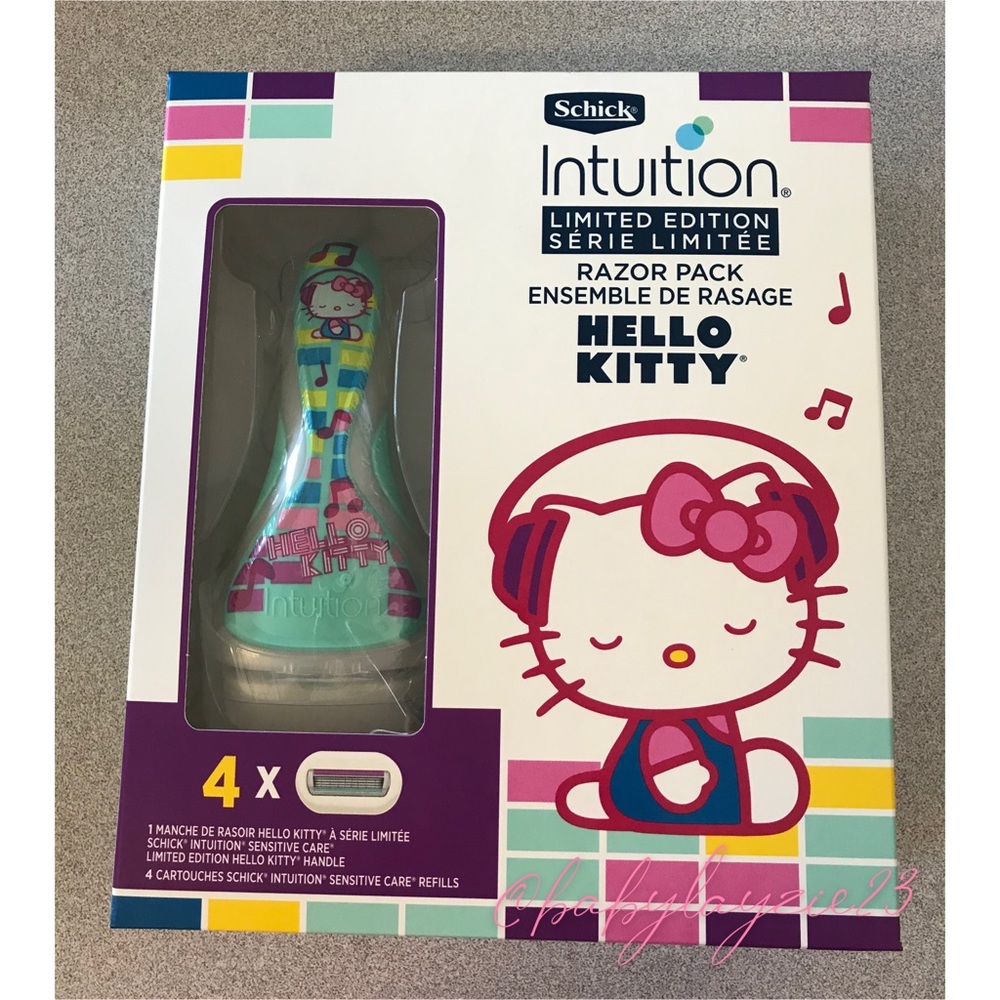 Schick Intuition LE Hello Kitty Razor w refills